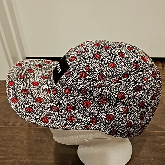 HUF X Liberty Achilles Volley 5 Panel Black Cap - Picture 5 of 6